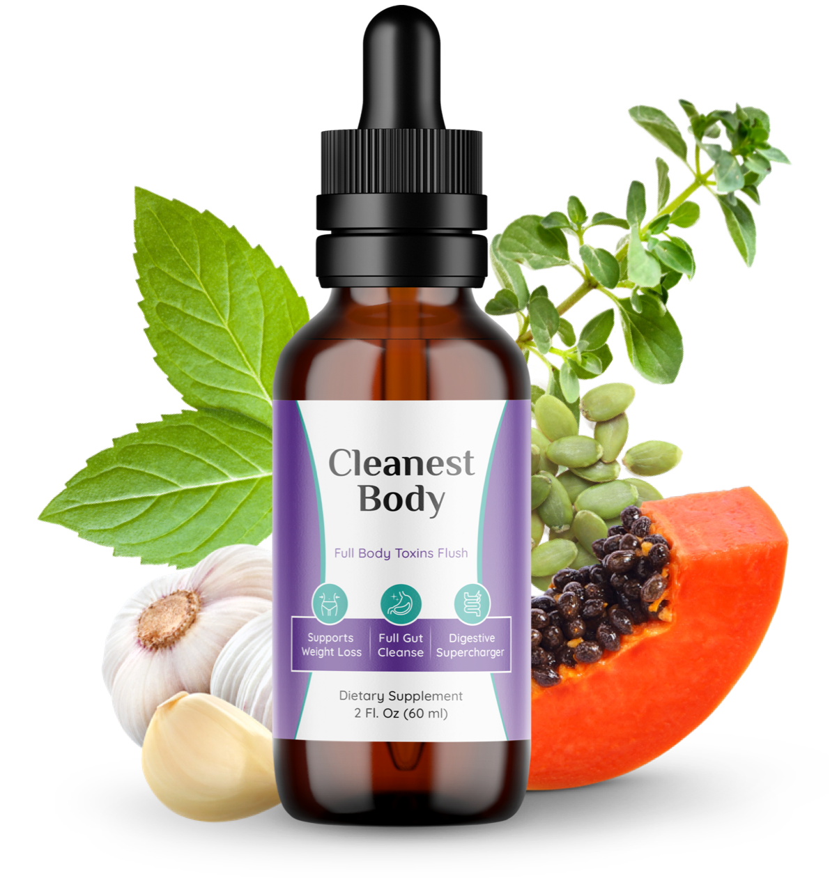 Cleanest Body - Energy Boosting Herbal Formula